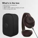 Beats Studio Pro - Premium Wireless Over-Ear Headphones- Up to 40-Hour Battery Life, Active Noise Cancelling, USB-C Lossless Audio, Apple & Android Compatible - Deep Brown