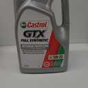 Castrol GTX Full Synthetic 5W-20 Motor Oil, 5 Quarts
