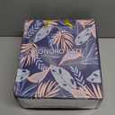 SONORO KATE Bed Sheet Set Super Soft Microfiber 1800 Thread Count Luxury Egyptian Sheets Fit 18-24 Inch Deep Pocket Mattress Wrinkle-6 Piece (Spa Blue, California King)