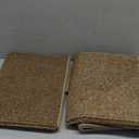 BEQHAUSE Kitchen Rugs and Mats 2PCS, Non-Slip Kitchen Mats for Floor, Absorbent and Stain Resistant Kitchen Runner, Machine Washable Rugs for Kitchen, Laundry & Sink, 24"x36"+24"x60", Taupe