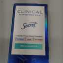 Secret Clinical Strength Antiperspirant Deodorant for Women, Free & Sensitive, 3X Stress Protection, 72hr Sweat & Odor Protection, PH Balancing Minerals, Invisible Solid, Unscented, 1.6 oz (Pack of 3)