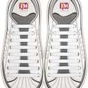 INMAKER No Tie Shoe Laces for Adults and Kids, Elastic Shoelaces for Sneakers, Rubber Silicone Tieless Laces