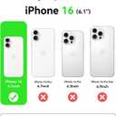 AOTESIER Magnetic for iPhone 16 Case, [Compatible with MagSafe][Camera Protection], Food Grade Silicone Phone Case with [2 Screen Protectors], Anti-Scratch Protective Lining, 6.1inch, Hot Pink