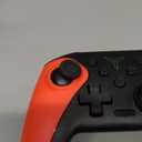 Wireless Switch Controller for Nintendo Switch/Switch 2/Lite/OLED Controller, Switch Controller with a Mouse Touch Feeling on Back Buttons, Extra Switch Pro Controller with Wake-up,Programmable, Turbo Function (Red+Blue)