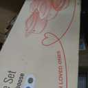 Sur La Table Kitchen Essentials Cool Commune Hard Anodized 10 Piece PFA Free Ceramic Non stick Interior Forged Durable Aluminum Pots and Pans Cookware Set - Green - Induction Compatible