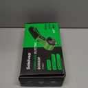 Cardboard Cutter, Rechargeable Cordless Electric Scissors, 4V Upgrade Motor Electric Box Cutter with 2 Blades, Safety Lock & LED Light, Powerful Cutting for Cardboard Box, Plastic, Leather (Green)