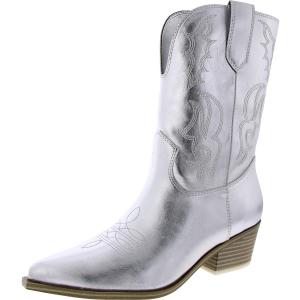 Nine West Women's Yodown,Silver, Size 6.5M