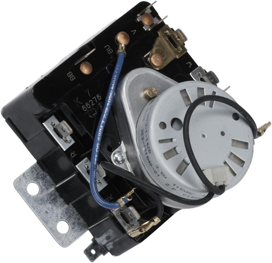Whirlpool WP8566184 Genuine OEM Dryer Timer Replacement Part - Replaces 8566184R, 8566184