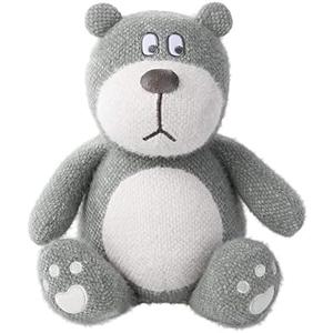 Wpond Stuffed Animal for Toddlers Soft Plush Hansbear Figure Dolls Knitted Crochet Kid Toys Birthday Christmas Valentine Gifts for Girls Boys All Ages Bedroom Office Decor Green 13 Inch