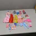71 Pack Doll Clothes and Accessories - 5Princess Dress 9 Fashion Dress Cloth 3 Top and Pants 3 Bikini Swimsuits 20 Shoes 28 Other Doll Accessories Size Suit for 11.5 Inch Dolls