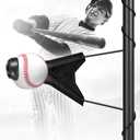 Portable Batting Swing Trainer For Baseball&Softball,Adjustable Ball Height
Hitting Trainer With Auto-Reset System For Solo Practice,Easy Setup Baseball Training Equipment For Beginner,Advance Player