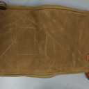 Drum Stick Bag, Waxed Canvas Drumstick Bag with Shoulder Strap, Length 17.72" x Width 10" x Height 1.57"
