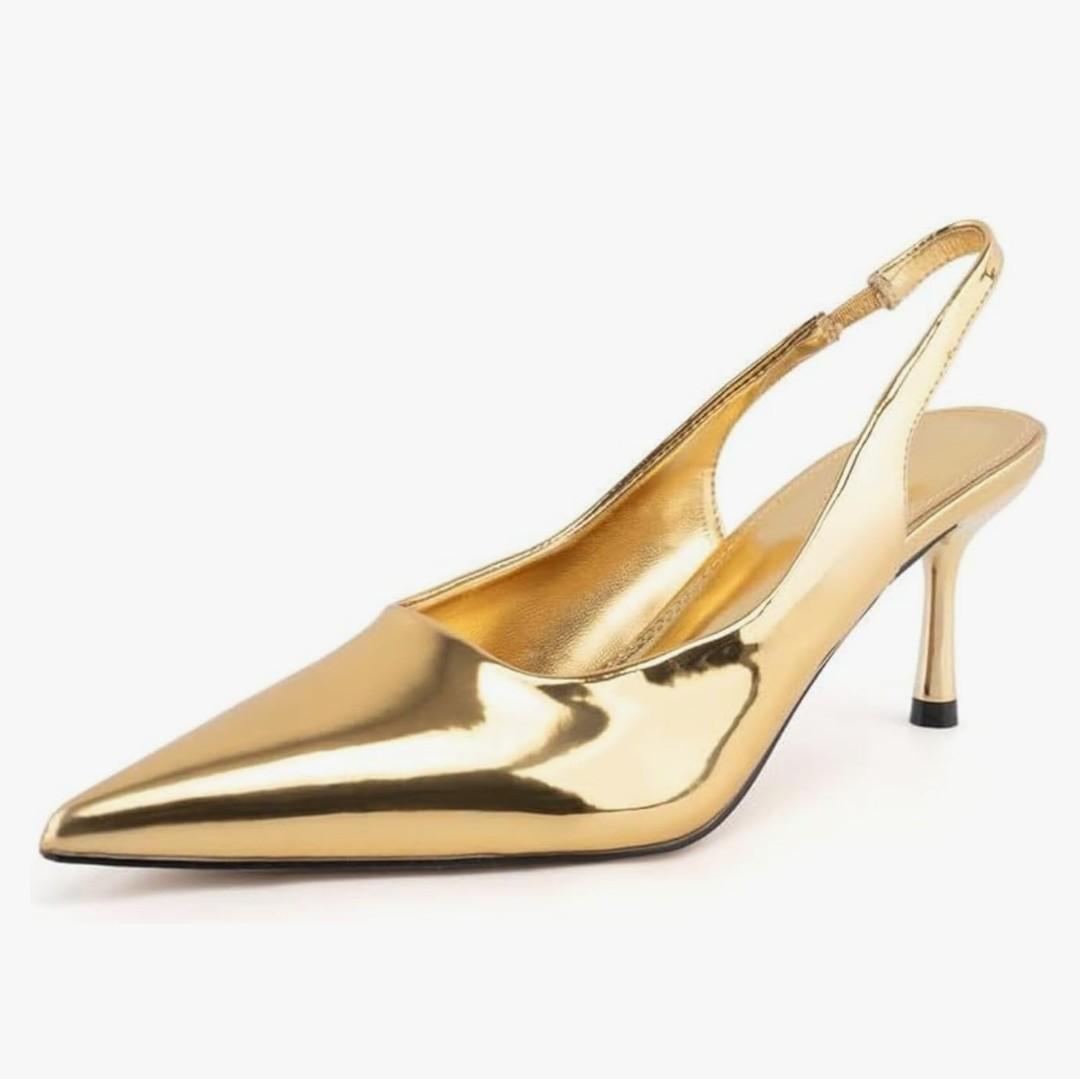 Women Kitten Heels Pumps Dress Shoes , 8.5