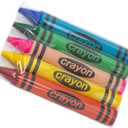 4 Sets of 5 Packs (20 count) Jumbo Size Crayons - Mini Crayon Packs Non-Toxic for Kids Party Favors, School Supplies for Teachers & Travel Crayons