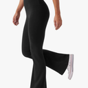 Women's High Waist Bootcut Yoga Pants Tummy Control Workout Flare Leggings Medium