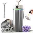 Feekaa Stainless Steel Humidifier, 8L/2.1Gal Cool Mist Humidifiers for Bedroom, Easy to Clean Humidifier Large Room with Diffuser, Humidifiers for Baby Kids Nursery Living Room Office Plant