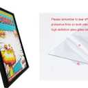Comic Book Frame, 8 Pack, Ultraviolet UV Protection, Fits Current Comics up to 6 3/4" x 10 1/4", Wall or Tabletop Display,Spring Clips for Thicker Comics as Well (Black, 8)