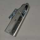 METOWARE Straight Trailer Tongue Coupler for 2" Ball, 2" Channel Width Trailer Coupler 3,500LBS