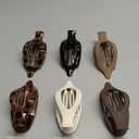 Flat Hair Clips for Women - 6 PCS French Flat Claw Clips Medium Hair Clips for Girls Large Hair Claw Clips for Thick or Thin Hair Strong Hold No Slip Hair Accessories for women (Transparent)