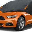 in Full Exterior Waterproof Car Cover All Weather,UV Resistant, Dustproof.Fit BMW 8 Series,Buick Reatta,Chevrolet Camaro,Pontiac Firebird,Lexus SC,Mustang,Jaguar,Subaru WRX etc. Size C4