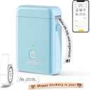 ORGBRO Label Maker Machine with Tape, X1 Portable Bluetooth Mini Label Printer, Support Pre-Cut & Continuous Label, Wireless Small Label Makers with Versatile App for School Home Office Organization