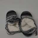 MUK LUKS Women's Amira Slipper Black White  XL-11/12