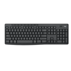 Logitech MK370 Combo for Business, Wireless Full-Size Keyboard, Secure Logi Bolt USB Receiver, Bluetooth, Globally Certified Windows/Mac/Chrome, Linux - Graphite
