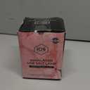 POHS USB Himalayan Mini Natural Salt Lamp, 7 Color Changing LED Bulb, Hand Crafted Crystal Rock Salt Night Light for Home Decor, Desk, and Gift | Premium Quality Wood Base and USB Cable