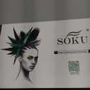 SOKU Short Curly Twist Faux Locs Wigs for Black Women 14 Inch Ombre Strawberry Blonde 4x4 Lace Frontal Dreadlock Wigs Afro Curly Braided Synthetic Glueless Wig