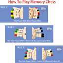 Simple Activities for People with Dementia - Color Matching Activities for Seniors, Wooden Alzheimer's Products for Seniors - Stress-Relieving Sensory Busy Board Gadgets and Gifts