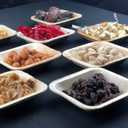 Raj Disposable Palm Leaf Bowls (25 Count, 4" Square Bowls) Strong Bowl Like Bamboo Party Bowl - Decorative Compostable Tableware for Lunch, Dinner, Birthday, Outdoor, BBQ, Picnic.