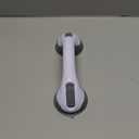 Shower Handle 1 Pack Grab Bars for Bathtubs & Showers, 12 inch Grab Bars for Bathroom with Strong Hold Suction Cup, Balance Bar Safety Hand Rail for Injury, Senior, Elderly Grey (Gray)