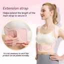 VOKOKOYA Posture Corrector for Women and Men,Adjustable Shoulder Straightener,Back Support Brace,Upper Spine scoliosis, hunchback Pink Medium (Pink, M)