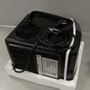 Nugget Ice Makers Countertop with Soft Chewable Pellet Ice, Pebble Ice Maker Machine with Self-Cleaning, 35Lbs/24Hrs, One-Click Operation, Ice Basket/Ice Scoop for Home/Office/Bar/Party, Black