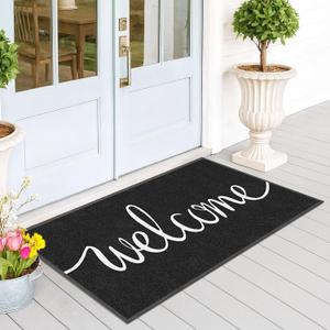 EARTHALL Funny Welcome Mats Outside/Inside 59"x35", Front Door Mat Outdoor Entrance, Indoor Outdoor Mats for Home Entrance, Funny Doormat Outside/Inside Entry, Front Porch Decor for Farmhouse, 4'11" x 2'11"