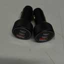 USB C Car Charger, 3-Port 67W Dual USBC & USB-A Car Phone Accessories Fast Power Adapter Cargador Carro PD/QC Cigarette Lighter for iPhone 17/16/15, iPad, Samsung Galaxy S25/S24, Android, 2-Pack