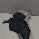 Queenmore Windproof Dog Coat for Medium Dogs, Dog Winter Jackets with Harness Built in, Waterproof Dogs Snowsuits with Zipper, Reflective Cold Weather Coats for Dachshund, Boston Terrier, Pug, Navy Blue, M