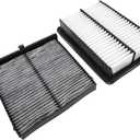 Cabin & Engine Air Filter for Mazda 3 (2019-2023), CX-30 (2019-2023), CX-50 (2023). Replacement for BDTS61J6X, MP111BDGF, BDGF-61-J6X, PAH9-13-3A0A, PAJ-13-3A0A, PAJ8-13-3A0A