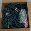 C7 Multicolor Christmas Lights Vintage Christmas Lights String with Multicolor 20+2 Bulbs,Hanging Christmas Lights Outdoor for Holiday Party Wedding Christmas Decorations (20FT)