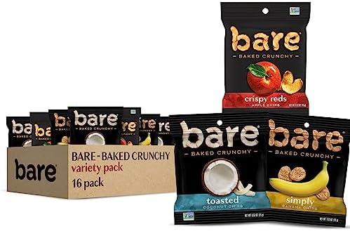 Bare Baked Crunchy, Fruit Variety Pack, 0.53 Ounce (Pack of 16)By May 16 2026