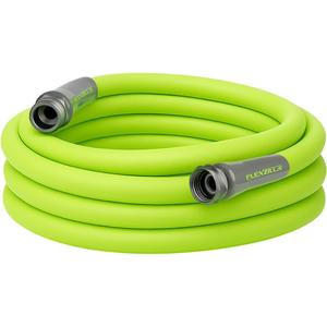 Flexzilla Garden Hose 5/8 in. x 25 ft., Lightweight All-Weather Water Hose, Durable and Flexible, Leak-Free Connections (Chartreuse)