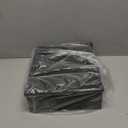 Dalmbox Portable Metal Safe Box with Dual Combination - Fire Resistant Storage for Documents, Car, Home and Outside - X Large 13.2"x 11"x 5.1" Black Box