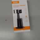 Auto Face Tracking Tripod 360° Rotating Cell Phone Photo and Video Kits Stand, No App, Camera Stand with Remote and Gesture Control, Rechargeable Smart Shooting Stand for Live Recording Tiktok（Black）