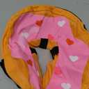 BENCMATE Inflatable Dog Cone Collar Alternative, Soft Dog Cone for Medium Dogs and Cats, Neck Recovery ECollar Donut Collar After Surgery (Medium, HeartShape)