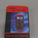 Digital Capacitance Meter Multimeter Professional Capacitor Tester 0.1pF - 20000uF with LCD Backlight and Safety Jacket 1999 Display