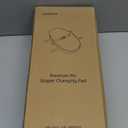 Baby Diaper Changing Pad, Wipeable Baby Changing Pad for Dresser, Contoured Waterproof Changing Pad with PU Cover, Non-Slip Safety Belt & Bottom, Portable, Lightweight (BEIGE)