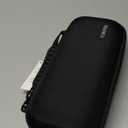 YOREPEK Golf Glove Holder with Removable Glove Shaper, Protective Hard Shell Golf Accessories Case Bag with 2 Dividers Fits Balls, Tees, Markers, Cool Gifts for Golfers (Black Small)