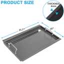 Full Size Griddle for Weber Old Spirit 200 Series Grills, Flat Top Griddle for Spirit E/S 200 & 210 Side Control Panel, Spirit 500, Genesis Silver A Gas Grills, Replace for 7521 7522 7523 65904 65905