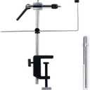 Fly Tying Vise 360 Rotary Adjustable Fly Fishing Vise Practical Fly Tying Tool with Steel Reinforced Hook Jaw Durable Handy Fly Fishing Tackle