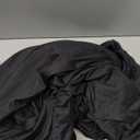 H.VERSAILTEX Rich Velvet Stretch 2 Piece Cover Chair Slipcover Sofa Cover Furniture Protector Couch Soft with Elastic Bottom Chair Couch Cover with Arms Width Up to 49 Inch(Chair, Black)